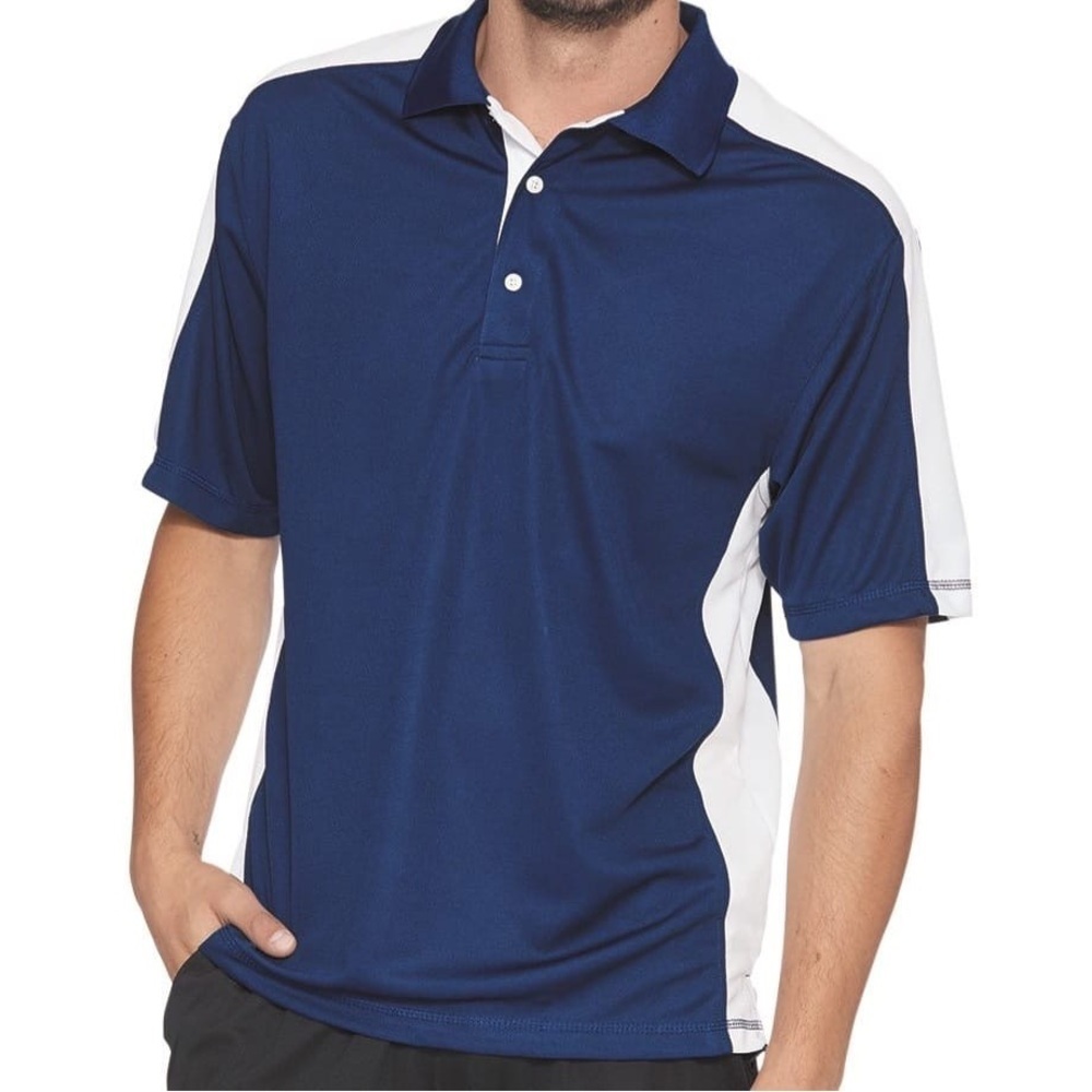 Chaps Navy and White Men's Polo Shirt